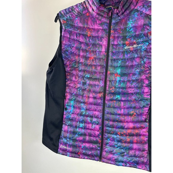 Eddie Bauer First Ascent Storm Down 800 Quilted Puffer Vest Purple Size 2XL - Picture 7 of 8